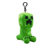 VFM - Minecraft Soft Toy Clip On Creeper Video Game Character - Officially Licensed Collectible Bag Clip - Toy Gifts for Kids & Fans - Pixel Characters