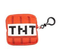VFM - Minecraft TNT Soft Toy Video Game Character-Officially Licensed Toy Plush Stuffed Toy Plush Toy Cute Stuffed Plushie, Gifts for Birthday, Valentine's Day Christmas - 8cm Orange