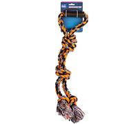 VFM - Orange Double Knot Rope Jumbo Dog Toy With Handle - Pet-Pro