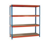 VFM Orange/Zinc 2100x450x2000mm (WxDxH Pack) Heavy Duty - 379031