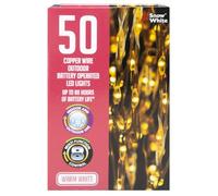 VFM - Outdoor Copper Wire Lights(50) - Warm White- Christmas Lights