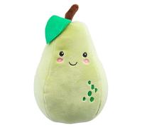 VFM - Pear Soft Toy Food Themed Cute Plush Cuddly Yummy Soft Fluffy Stuffed Toy Plush Toy Cute Stuffed Plushie, Gifts for Birthday, Valentine's Day Christmas - 16cm Green