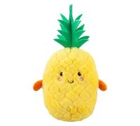 VFM - Pineapple Soft Toy Food Themed Cute Plush Cuddly Soft Fluffy Stuffed Toy Plush Toy Cute Stuffed Plushie, Gifts for Birthday, Valentine's Day Christmas - 16cm Yellow