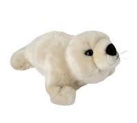 VFM - Seal Soft Toy Arctic Animal Plush Cuddly Soft Furry Premium Stuffed Arctic Toy Plush Toy Cute Stuffed Plushie, Gifts for Birthday, Valentine's Day Christmas- 30cm White Seal