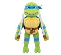 TMNT Soft Toy Animated Teenage Mutant Ninja Turtles 28cm VFM e-Store Blue One Size