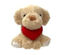 VFM - Valentines Soft Toy Dog Puppy Holding Love Heart Plush Toy Plush Toy Puppy Cute Stuffed Animal, Dog Plushie, Gifts for Birthday, Valentine's Day Christmas- 15cm
