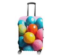 VFMKT Colorful Candy Travel Luggage Cover Elastic Washable Suitcase Cover Dustproof Anti-Scratch Suitcase Protector Fits 19-32 Inch Luggage, style, L
