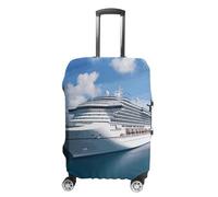 VFMKT Cruise Ships Travel Luggage Cover Elastic Washable Suitcase Cover Dustproof Anti-Scratch Suitcase Protector Fits 19-32 Inch Luggage, style, Small