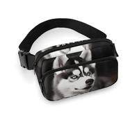 VFMKT Cute Husky Dog Fanny Pack for Women Men Adjustable Waist Bag Belt Bag for Travel Sports Hiking, 20x13cm, style, style, 20x13cm