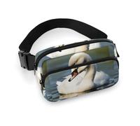 VFMKT Cute Little Swan Fanny Pack for Women Men Adjustable Waist Bag Belt Bag for Travel Sports Hiking, 20x13cm, style, style, 20x13cm