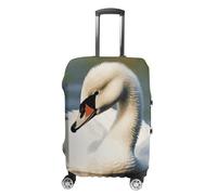 VFMKT Cute Little Swan Travel Luggage Cover Elastic Washable Suitcase Cover Dustproof Anti-Scratch Suitcase Protector Fits 19-32 Inch Luggage, style, XL