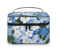 VFMKT Do Not Forget Me Makeup Bag Portable Travel Cosmetic Bag Zipper Makeup Organizer Toiletry Bag for Women Ladies, Do Not Forget Me, 25x18x15cm