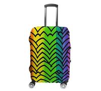 VFMKT Gay Pride Rainbow Pattern Travel Luggage Cover Elastic Washable Suitcase Cover Dustproof Anti-Scratch Suitcase Protector Fits 19-32 Inch Luggage, style, Small