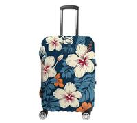 VFMKT Hawaii Flower Travel Luggage Cover Elastic Washable Suitcase Cover Dustproof Anti-Scratch Suitcase Protector Fits 19-32 Inch Luggage, style, M