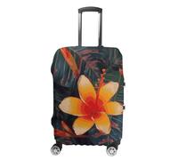 VFMKT Hawaii Tropical Flower Travel Luggage Cover Elastic Washable Suitcase Cover Dustproof Anti-Scratch Suitcase Protector Fits 19-32 Inch Luggage, style, Small