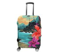 VFMKT Hello Hawaii Travel Luggage Cover Elastic Washable Suitcase Cover Dustproof Anti-Scratch Suitcase Protector Fits 19-32 Inch Luggage, style, M