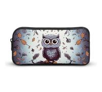 VFMKT Owl Tree Branches Pencil Case Cute Pen Bag Large Capacity Pencil Pouch Makeup Cosmetic Bag for Women Men