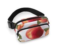 VFMKT Peach Fanny Pack for Women Men Adjustable Waist Bag Belt Bag for Travel Sports Hiking, 20x13cm, style, style, 20x13cm