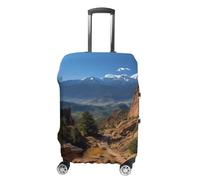 VFMKT Pikes Peak Colorado Travel Luggage Cover Elastic Washable Suitcase Cover Dustproof Anti-Scratch Suitcase Protector Fits 19-32 Inch Luggage, style, L