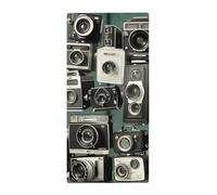 VFMKT Retro Cool Camera Collection Hand Towel 28.7" X 13.8" Soft Absorbent Bath Towel Kitchen Dish Towels for Bathroom Gym Spa Home Face Towel Decor