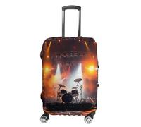 VFMKT Rock Concert Stage Travel Luggage Cover Elastic Washable Suitcase Cover Dustproof Anti-Scratch Suitcase Protector Fits 19-32 Inch Luggage, style, XL