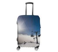 VFMKT Ski Lift At Sunshine Travel Luggage Cover Elastic Washable Suitcase Cover Dustproof Anti-Scratch Suitcase Protector Fits 19-32 Inch Luggage, style, Small