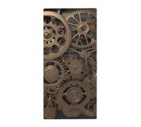 VFMKT Steampunk Mechanical Gears Hand Towel 28.7" X 13.8" Soft Absorbent Bath Towel Kitchen Dish Towels for Bathroom Gym Spa Home Face Towel Decor