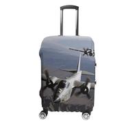 VFMKT US Army Plane Travel Luggage Cover Elastic Washable Suitcase Cover Dustproof Anti-Scratch Suitcase Protector Fits 19-32 Inch Luggage, style, L