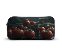 VFMKT Water The Tomatoes Pencil Case Cute Pen Bag Large Capacity Pencil Pouch Makeup Cosmetic Bag for Women Men