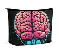 VFMKT Women Makeup Bag for Purse Waterproof Cosmetic Bags Brain Exercise Makeup Pouch with Zipper Travel Toiletry Bag Organizer for Women Ladies, style, One Size