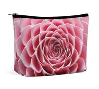 VFMKT Women Makeup Bag for Purse Waterproof Cosmetic Bags Close-Up of Flowers Makeup Pouch with Zipper Travel Toiletry Bag Organizer for Women Ladies, style, One Size