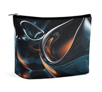 VFMKT Women Makeup Bag for Purse Waterproof Cosmetic Bags Craft Decorations Makeup Pouch with Zipper Travel Toiletry Bag Organizer for Women Ladies, style, One Size