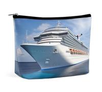 VFMKT Women Makeup Bag for Purse Waterproof Cosmetic Bags Cruise Ship Makeup Pouch with Zipper Travel Toiletry Bag Organizer for Women Ladies, style, One Size