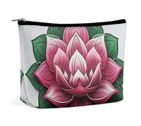 VFMKT Women Makeup Bag for Purse Waterproof Cosmetic Bags Flower Makeup Pouch with Zipper Travel Toiletry Bag Organizer for Women Ladies, style, One Size