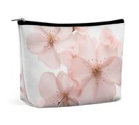 VFMKT Women Makeup Bag for Purse Waterproof Cosmetic Bags Flower Pictures Makeup Pouch with Zipper Travel Toiletry Bag Organizer for Women Ladies, style, One Size