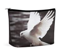 VFMKT Women Makeup Bag for Purse Waterproof Cosmetic Bags Flying Dove Makeup Pouch with Zipper Travel Toiletry Bag Organizer for Women Ladies, style, One Size