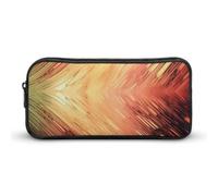 VFMNT Large Capacity Pencil Case Abstract Art Pencil Pouch Aesthetic Makeup Bag for Women Portable Pencil Bag Organizer with Zipper Cute Pen Bag for Office Supplies
