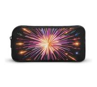 VFMNT Large Capacity Pencil Case Explosion Fireworks 3D Pencil Pouch Aesthetic Makeup Bag for Women Portable Pencil Bag Organizer with Zipper Cute Pen Bag for Office Supplies