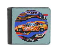 VFMNT Speed Racing Extreme Sports Wallet Large Capacity Leather Wallet Phone Clutch Travel Purse for Men Women Gift, white, One Size, Wallet