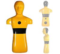 VFMVOYNZ Pool Lifesaving Training Model - Water Rescue Training Dummy, Drowning Prevention Teaching Tools with 3 Water Injection Holes, Quick Water Inlet/Outlet(Yellow)