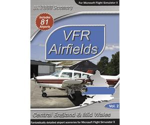 VFR Airfields - Volume 2 : Central England and Mid Wales (PC CD)