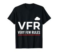 VFR Very Few Rules VFR Sport Pilot T-Shirt