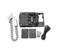 VFRTAAZ Bicycle Phone Holder For BMW R 1200 RT R1200RT R 1200RT R1200 RT Below 2006-2009 Navigtion Bracket GPS Navigator USB Charging Phone Holder Cell Phone Handlebar Mounts(Mobile phone holder)