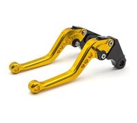 VFRTAAZ Brake Clutch Levers for Valkyrie 1500 GL1500 GL 1500 1997 1998 1999 2000 2001 2002 2003 Motorcycle Brake Clutch Lever Accessories Brake Lever Handle(Golden 147mm)