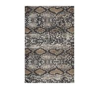 Vftphvr 1 PC Polyester Kitchen Dish Towel Hemmed Napkin Towel Waffle Dishtowels Dishcloths Hand Bar Tea Towels with Hanging Loop Print Real Snake Skin Animal Texture Brown Grey White