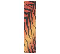 Vftphvr PVC Skateboard Grip Tape, Non-Slip Longboard Scooter Sticky Grip Tape, Sand Paper Sturdy Sheet Adhesive Sticker 9" x 33" Print Tiger Skin Animal Texture Style