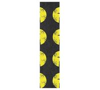 Vftphvr PVC Skateboard Grip Tape, Non-Slip Longboard Scooter Sticky Grip Tape, Sand Paper Sturdy Sheet Adhesive Sticker 10" x 44" Print Halloween Trees Flying Bat at Yellow Full Moon On Black