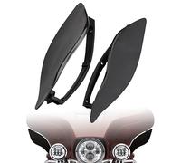 VG MOTO Motorcycle Air Deflector Windshield Fairing Side Cover SideWings Adjustable Wind Deflectors Kit Compatible with Harley Davidson Touring Electra/Street/Tri Glide CVO Ultra Limited 2014-2023