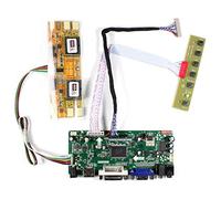 VGA DVI Board for 1024x768 15 inch 20pin 4CCFL LVDs Screen Display