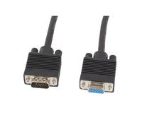 LANBERG VGA CABLE MALE FEMALE FERRITA BLACK 5 M